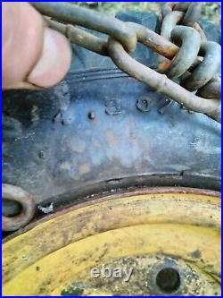 John Deere 726 Snowblower Wheel / Tire P# AM33136