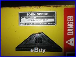 John Deere snowblower