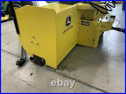 John deere 54 two stage snowblower read Description For Shipping
