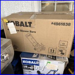 Kobalt 40v Snow Blower Bare Tool