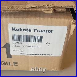Kubota BL7522 Hydr Chute Deflector Diverter Kit For LX2963 Snowblower Tractor