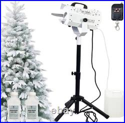 LANGXUN 1500W Snow Machine with Remote Christmas Holiday Party DJ Snowfall Effect