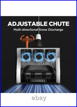 LITHELI 2 X 20V 2.2Ah Cordless Snow Shovel, 12-Inch Snow Blower Battery Powered LITHELI 2 X 20V 2.2Ah Cordless Snow Shovel, 12-Inch Snow Blower Battery Powered