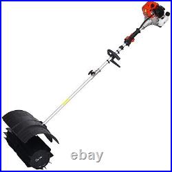 Lightweight Snow Sweeper Gasoline Powered with 2 Pro Paddle, 52CC 2 Stroke