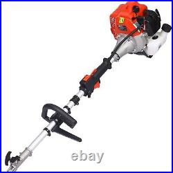 Lightweight Snow Sweeper Gasoline Powered with 2 Pro Paddle, 52CC 2 Stroke