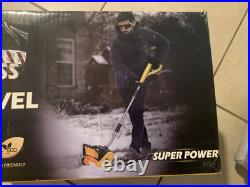 Litekon 40V Brushless Cordless Snow Shovel 13 2x4Ah Yellow