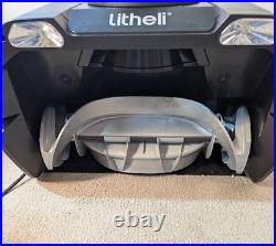 Litheli 2X20V Cordless Snow Blower, 20 Inch Snow Thrower with 4.0Ah Battery