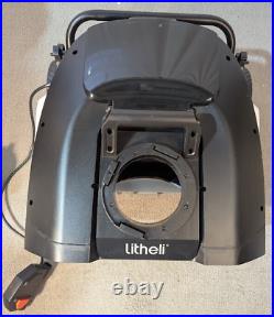 Litheli 2X20V Cordless Snow Blower, 20 Inch Snow Thrower with 4.0Ah Battery