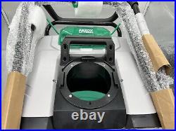 Litheli 2x20V Cordless Snow Blower, 20'' MISSING 1 BATTERY KH-C52