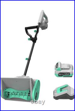 Litheli Cordless Snow Shovel 20V 12-Inch Battery Powered Snow Thrower Blower Litheli Cordless Snow Shovel 20V 12-Inch Battery Powered Snow Thrower Blower