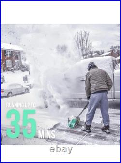 Litheli Cordless Snow Shovel 20V 12-Inch Battery Powered Snow Thrower Blower Litheli Cordless Snow Shovel 20V 12-Inch Battery Powered Snow Thrower Blower