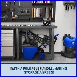 Lithium Snow Shovel 20V Cordless Battery Operated Electric Snow Thrower 23 ft US