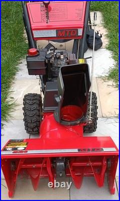 MTD 5/24 snow blower With Atachments