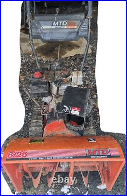 MTD TRACK SNOW BLOWER 8 HP 26 INCH Model 315E740F352