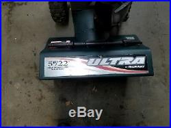 Murray Ultra 22 Width, 2-Stage Snowblower, 5 HP Engine 8speeds $150