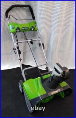 NEW Green Works Pro Electric Snow Blower 120Volt 20 13AMP 2600202