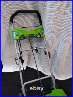 NEW Green Works Pro Electric Snow Blower 120Volt 20 13AMP 2600202