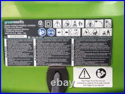 NEW Green Works Pro Electric Snow Blower 120Volt 20 13AMP 2600202