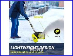 NEW LITEKON 40V Brushless Cordless Snow Shovel, 13-Inch Electric Snow Blower
