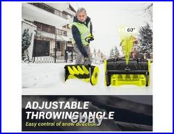NEW LITEKON 40V Brushless Cordless Snow Shovel, 13-Inch Electric Snow Blower
