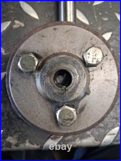 NLA Estate 828 Snowblower Friction Wheel Hub with 8t Sprocket Gear Shaft OBSOLETE