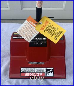 NWT Murray Turboshovel 1200 Electric Snow Shovel Snow Blower Snow Remover Unused