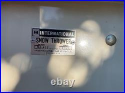 New Old Stock Cub Cadet QA-42 42 Snow Blower 70 71 72 100 102 105 122 123 125