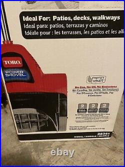 New! Toro Power Shovel Electric Snow Blower Thrower Chute 12 in. 7.5 Amp 38361