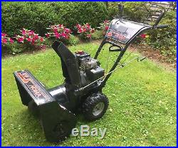 Noma 24 In Snow Thrower Blower 5hp Snow King Tecumseh 6 Speed