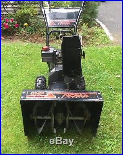 Noma 24 In Snow Thrower Blower 5hp Snow King Tecumseh 6 Speed