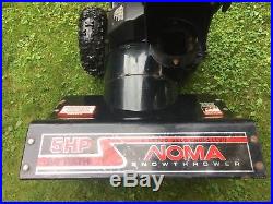 Noma 24 In Snow Thrower Blower 5hp Snow King Tecumseh 6 Speed