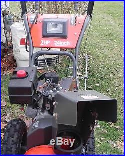 Noma Performance Snowblower 2 Stage 7 HP Electric Start 4 cycle Great ELGIN IL