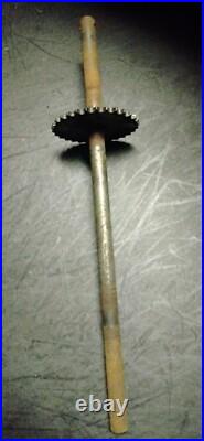 OEM Bolens 824 Troy Bilt Snowblower 7/8 Dia Axle & 30t Sprocket Asm OBSOLETE