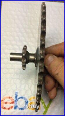 OEM Murray 761691MA Craftsman 579893 Snowblower Jackshaft 36t 8t Sprockets RARE