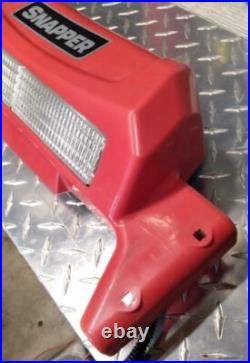 OEM Snapper Twin Headlight Asm 1736176YP + Wiring & Halogen Bulbs 922EX 1739522