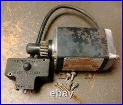OEM Tecumseh 37000 OEM 120V Electric Starter & Mounting Hardware HMSK80 HMSK100 OEM Tecumseh 37000 OEM 120V Electric Starter & Mounting Hardware HMSK80 HMSK100
