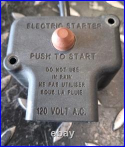 OEM Tecumseh 37000 OEM 120V Electric Starter & Mounting Hardware HMSK80 HMSK100