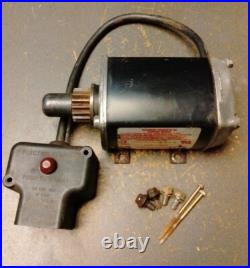 OEM Tecumseh 37000 OEM Electric Starter & Mounting Hardware HMSK80 HMSK100 NICE