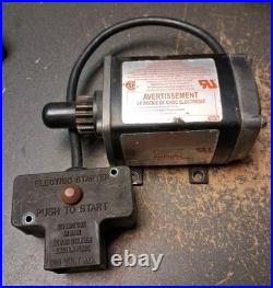 OEM Tecumseh USA 33329E Electric Starter & Mounting Hardware HMSK80 HMSK100 NICE