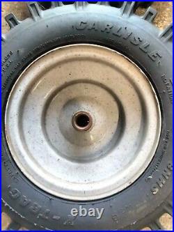 OEM Wheels & 4.80 8 X-TRAC Tires From Troy Bilt Storm 8526 Snowblower SAVE