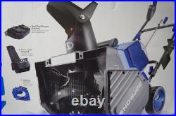 Open Box 24V-X2-SB18-TV1 48v Ion 18 Snow Blower Kit + Batteries, Charger