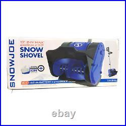 Open Box Snow Joe 24-Volt iON+ 10 Clear Width 4.0-Ah Battery and Charger