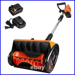 Orientools 20V Cordless Snow Shovel 4Ah Battery 12 Blower 25FT Throw Distance Orientools 20V Cordless Snow Shovel 4Ah Battery 12 Blower 25FT Throw Distance