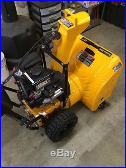 Poulan Pro 24 Two-stage Electric Start Gas Snow Blower Pr624es Used 3 Times