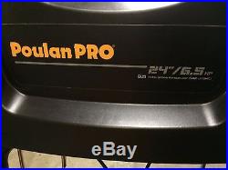 Poulan Pro 24 Two-stage Electric Start Gas Snow Blower Pr624es Used 3 Times