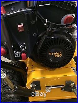 Poulan Pro 24 Two-stage Electric Start Gas Snow Blower Pr624es Used 3 Times