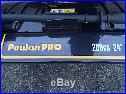 Poulan Pro PR241 24 Dual Stage 208cc Snow Blower