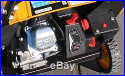 Pow'R'kraft 18 Snow Blower with87cc 110v Electric Start 2 Year Warranty