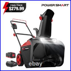 PowerSmart 21-Inch 40V Cordless Snow Blower, 980lbs/m, Brushless Motor, Compact PowerSmart 21-Inch 40V Cordless Snow Blower, 980lbs/m, Brushless Motor, Compact