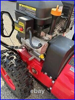 PowerSmart 24 2-Stage Electric Start Gas Snow Blower Heated Handles & LED